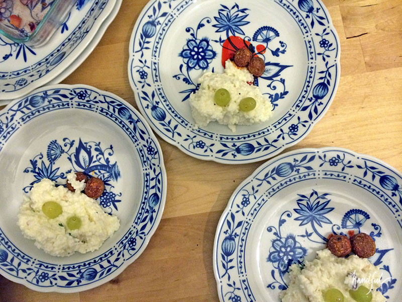 The Curd Bath with gooseberry pickles.