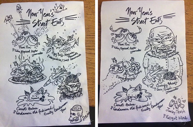 Handful | Menu Improv