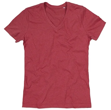 LUKE V-Neck Men / Cherry Heather