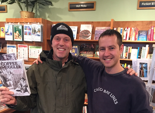 Thanks to Dr. Ben Potter of Yarmouth for buying my first retail copy just seconds after it hit stores.