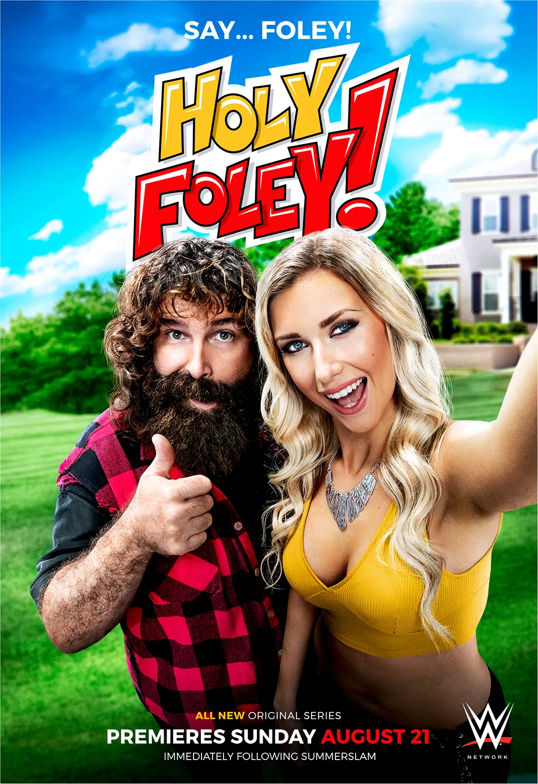 Holy Foley Poster for WWE