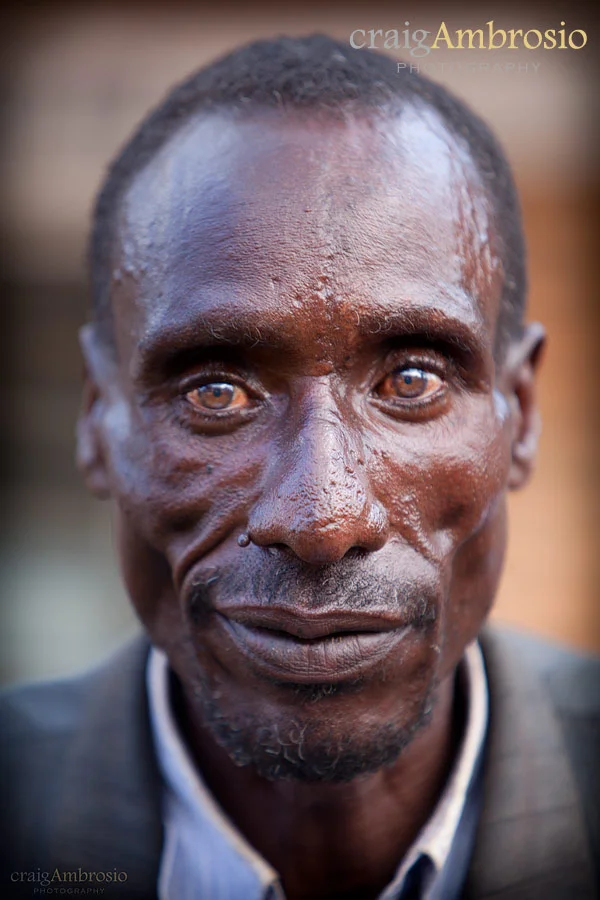 The faces of a refugee camp in Rwanda, Africa