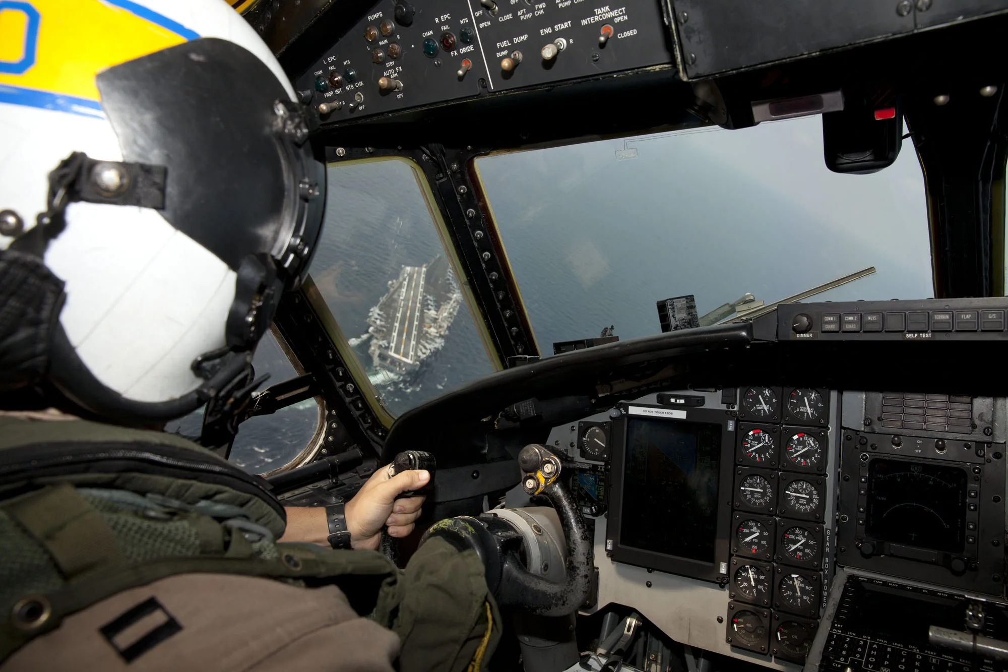 My trip to USS John C. Stennis aircraft carrier in the Persian Gulf