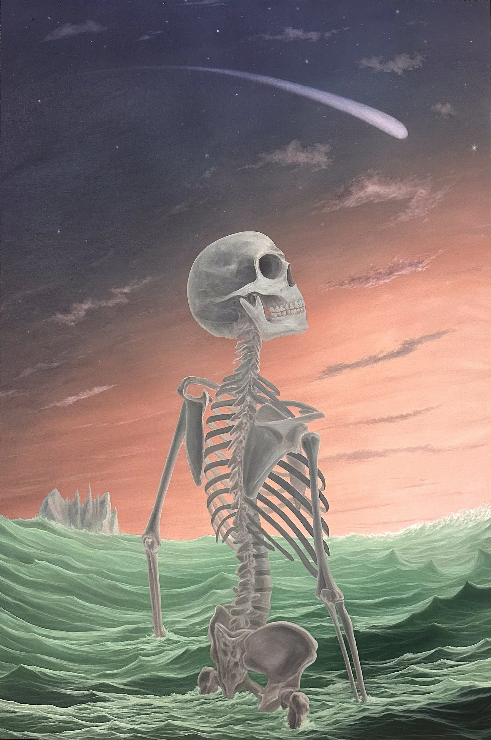 the reminder. 48" x 72", oil on linen over panel. 2024