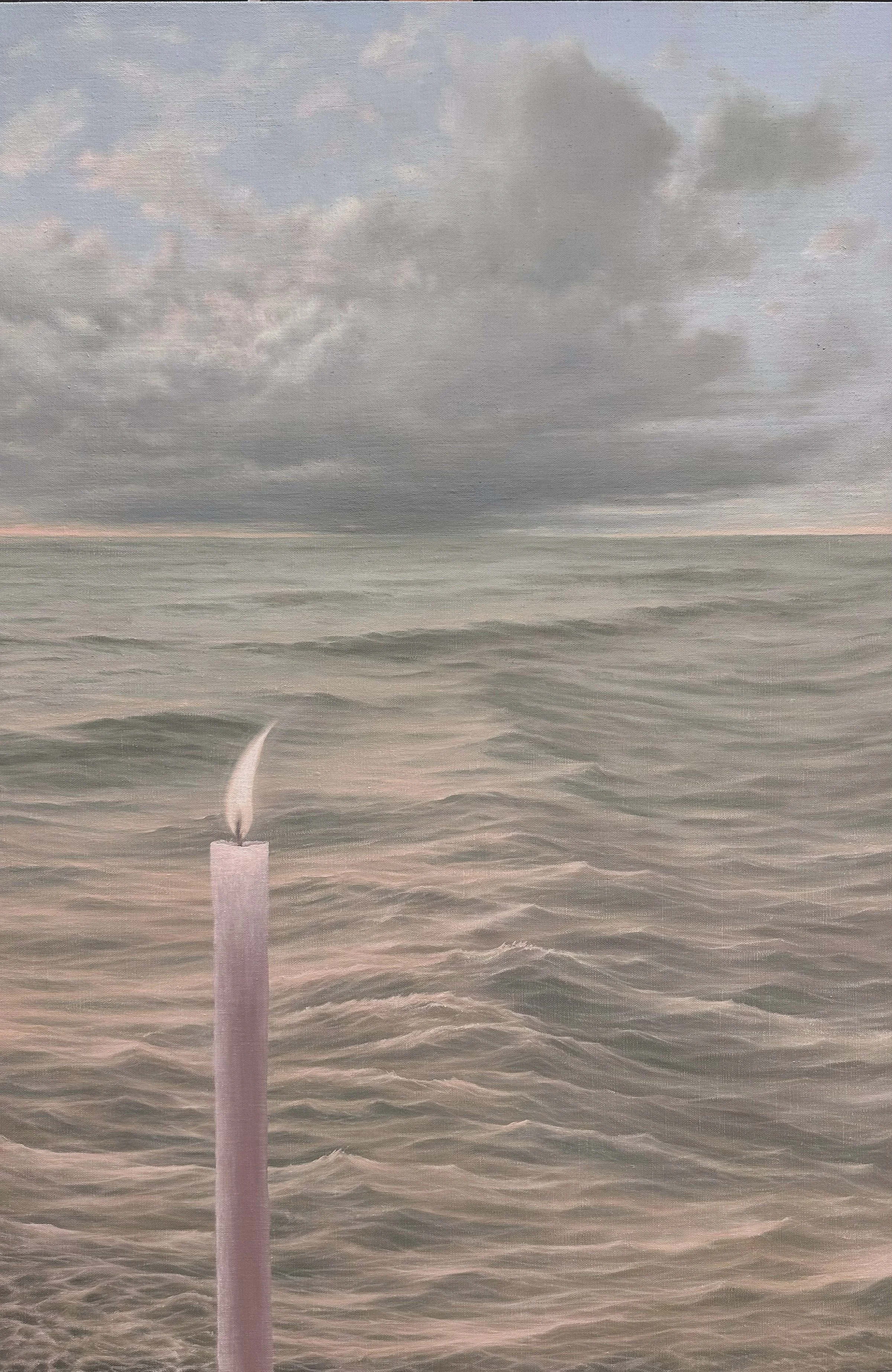 the observed. 24" x 36", oil on linen over panel. 2024