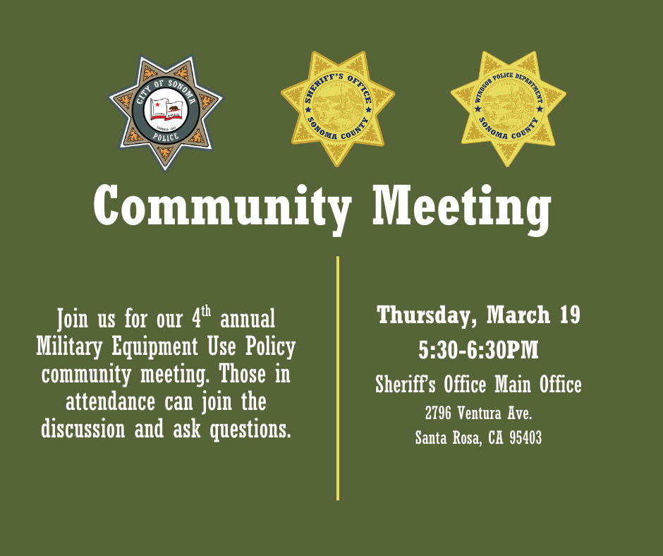 AB 481 Community Meeting/Junta Comunitaria