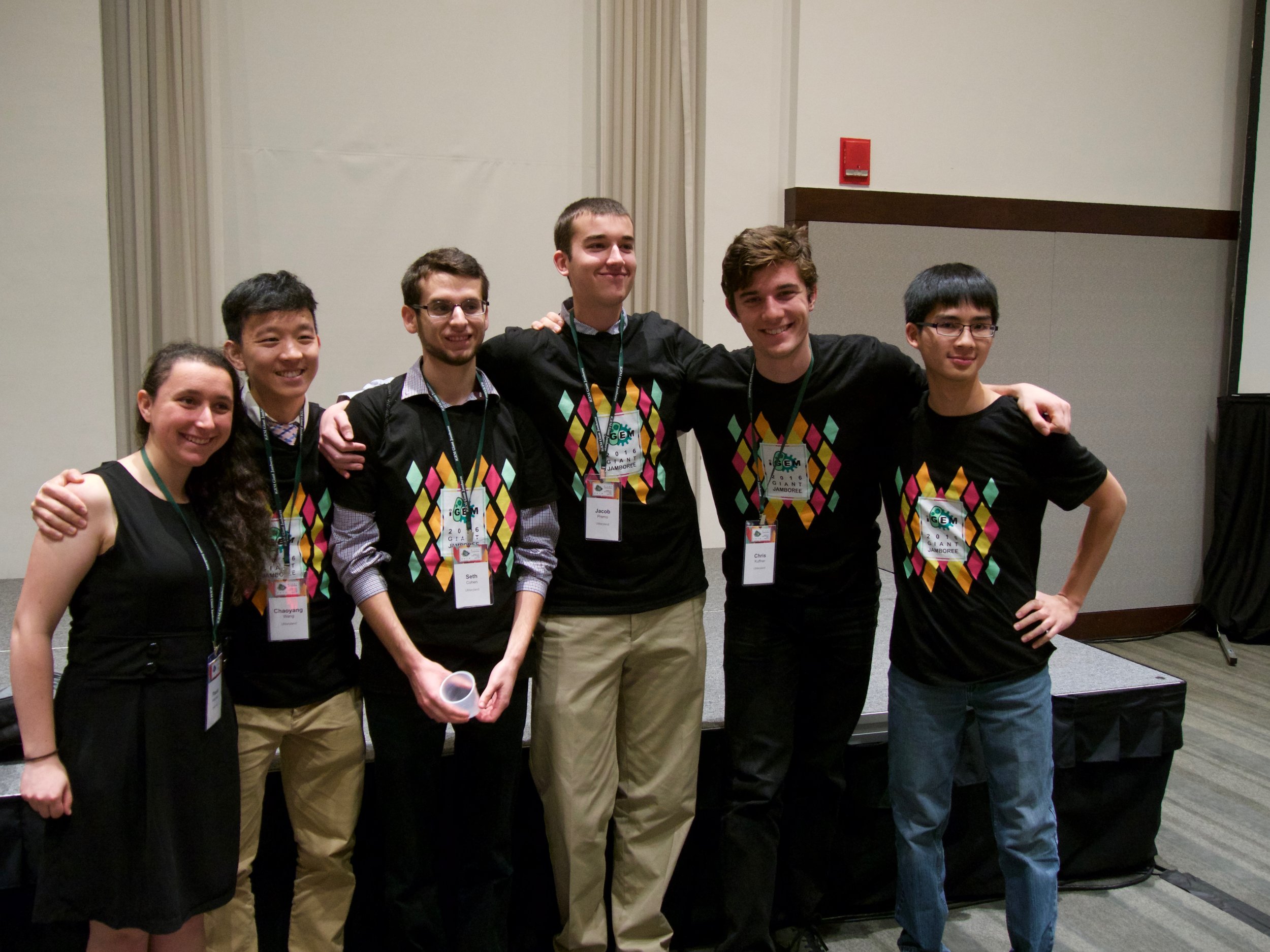 Picture of UMD iGEM team.
