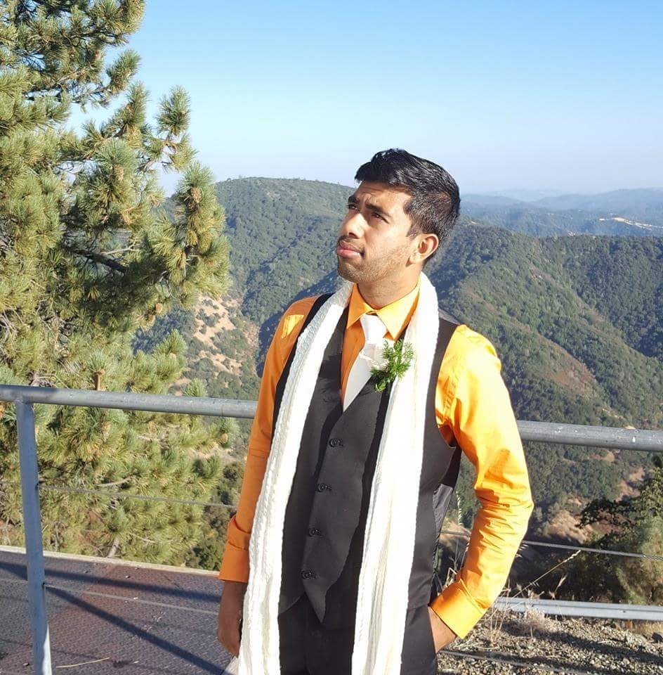 Yousuf Khan, Howard Hughes Medical Institute (HHMI) Undergraduate Research Fellowships winner.