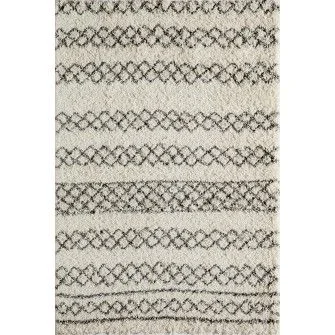 Rugs are a cozy two-for-one: pattern and texture. Image source .