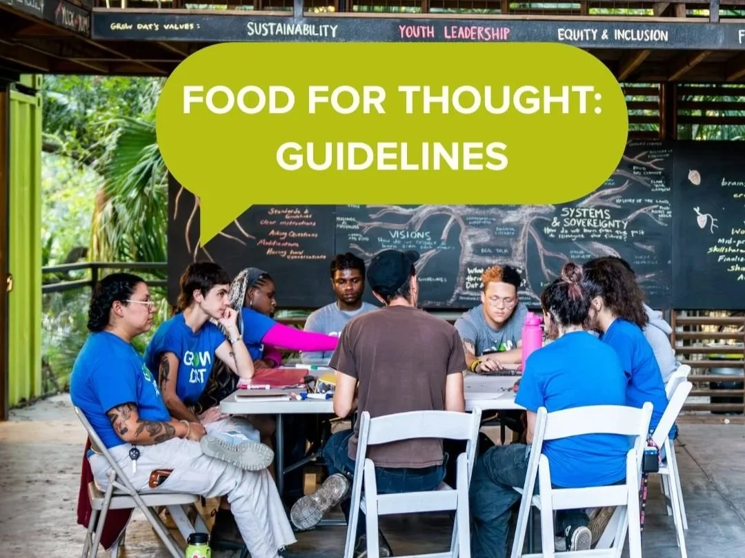 Food for Thought: Communication Guidelines