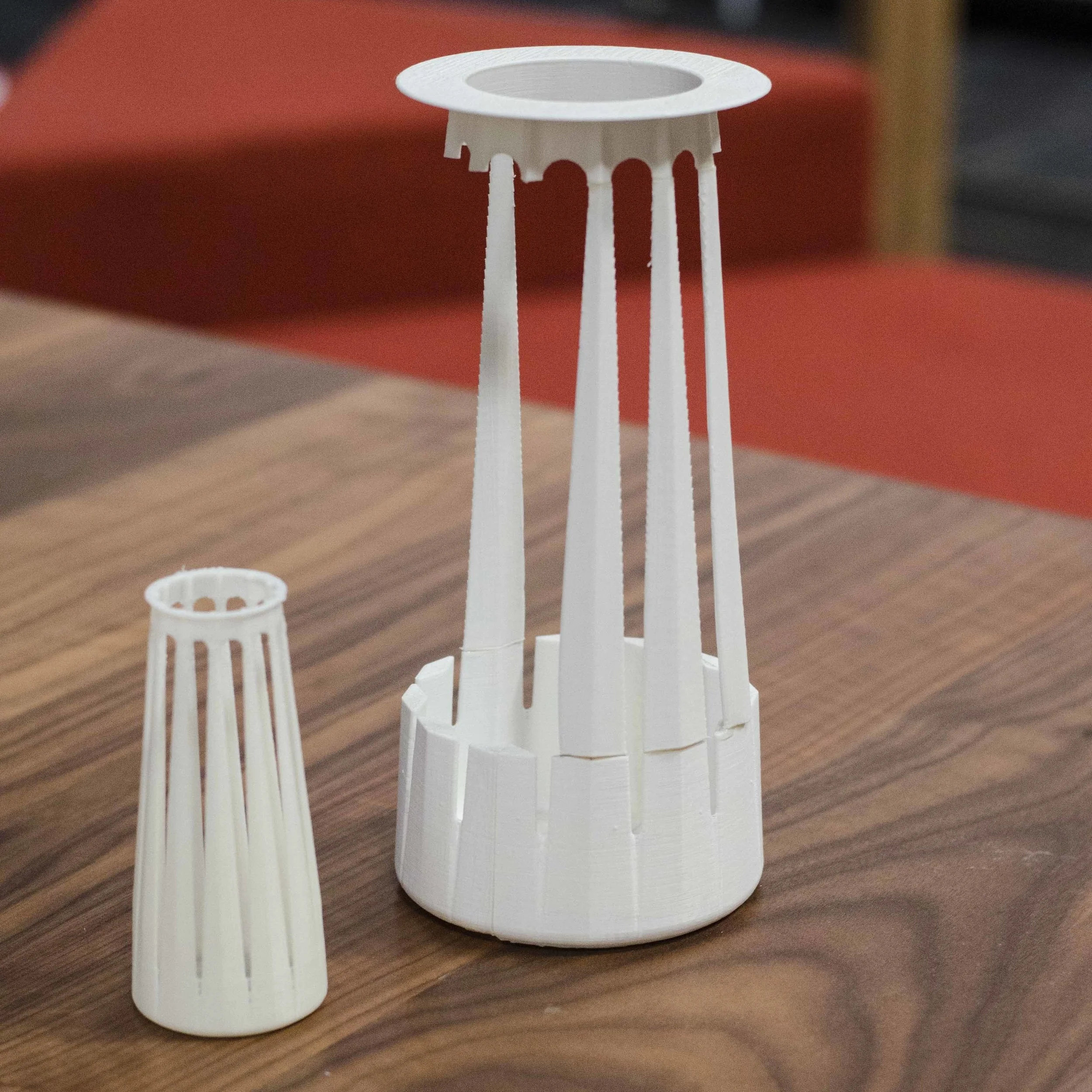  The design process for the Cast Table was driven by pushing the boundaries of the materials to create a unique and innovative design. 