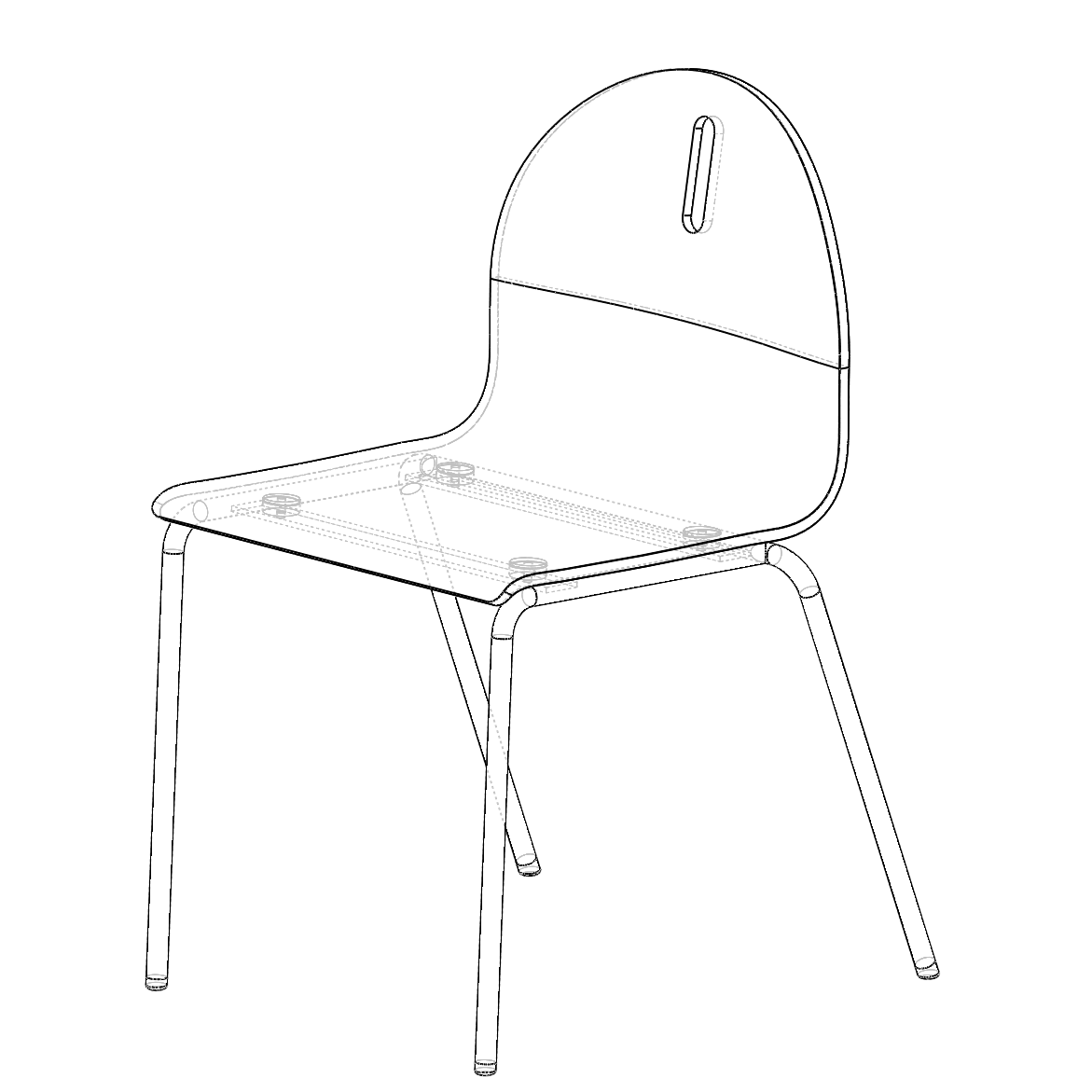  A combination of surface and solid modeling techniques were used to create the Solidworks models&nbsp; 