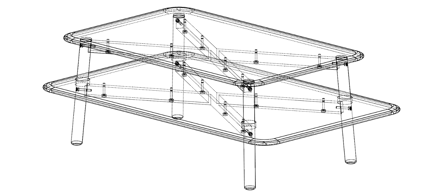 Solid modeling techniques were used to create the CAD geometry&nbsp; 