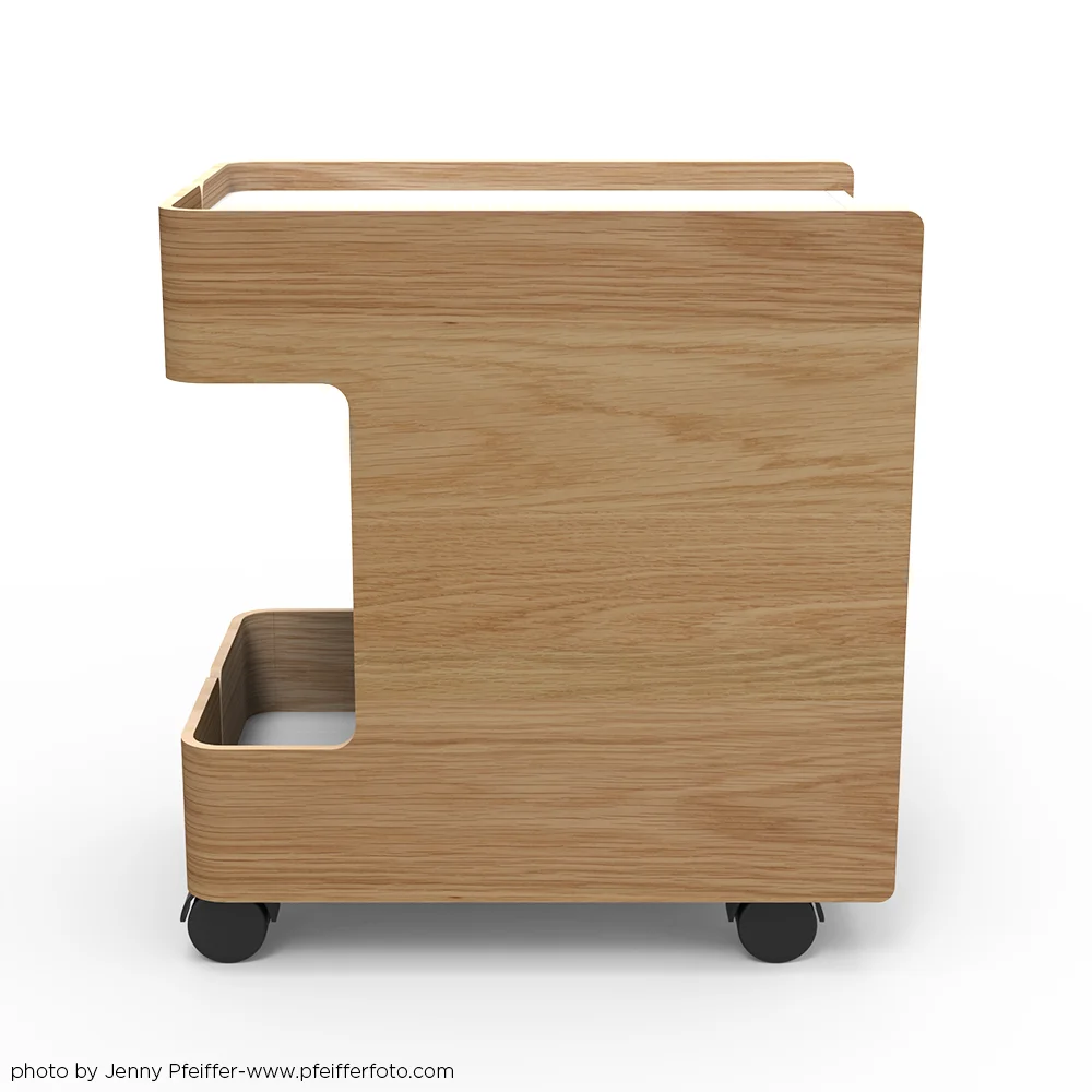 Cove Cart in oak