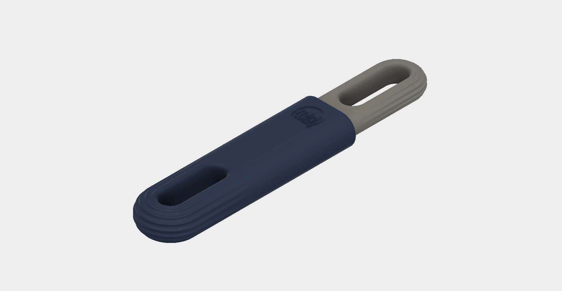 Go-Spoon is an all silicone travel spoon & teether