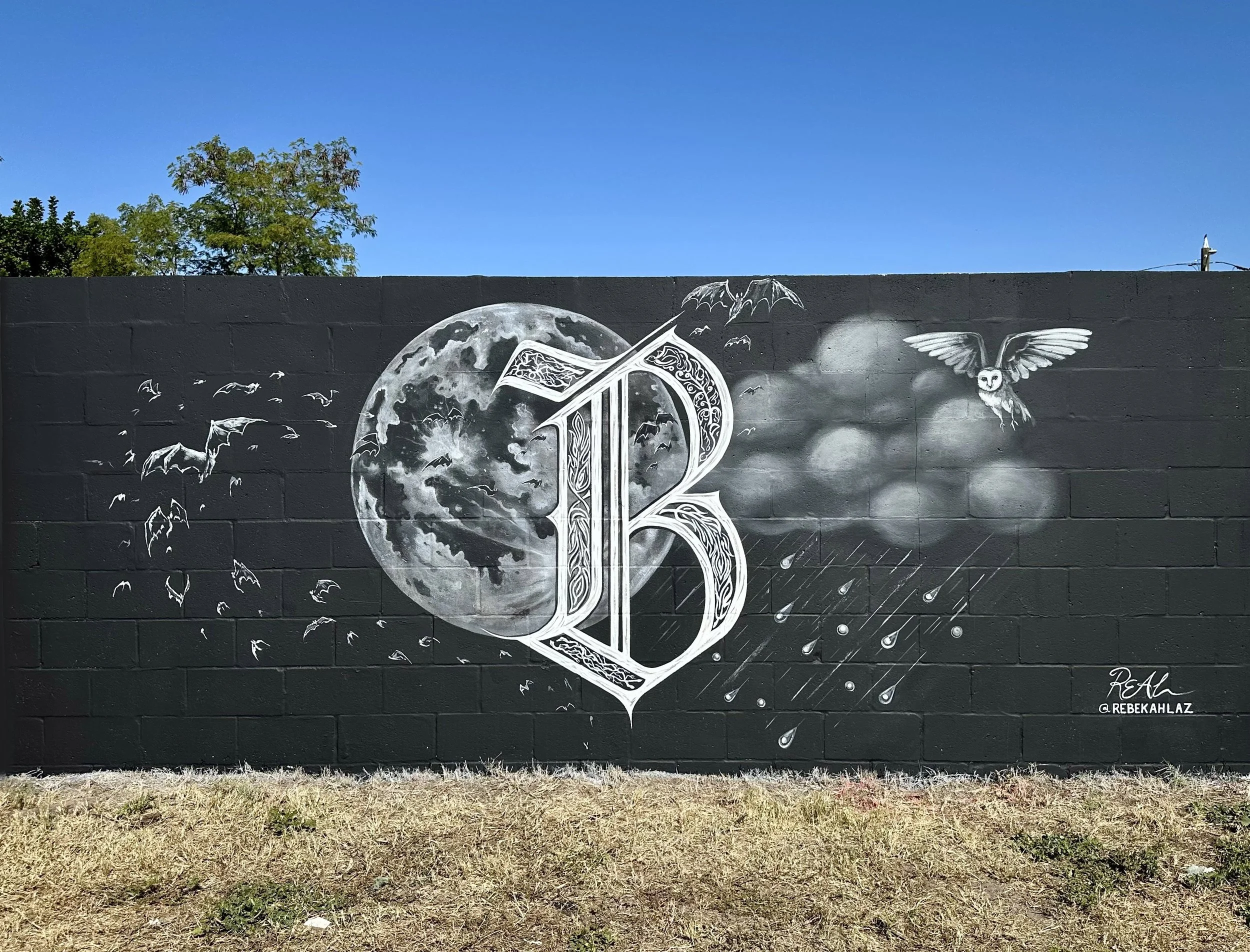 "B", SHINE MURAL FESTIVAL 2025