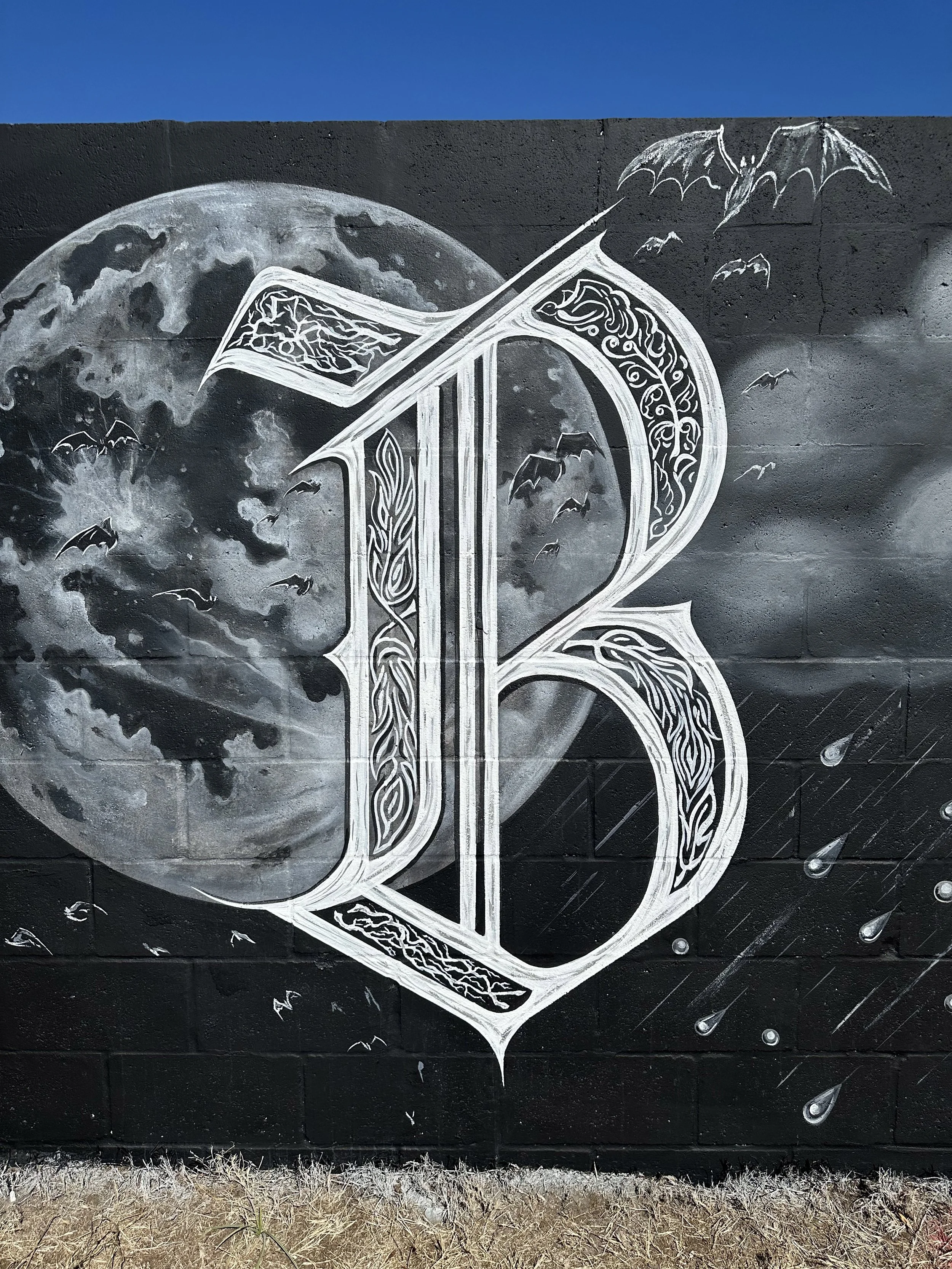 "B", SHINE MURAL FESTIVAL 2025