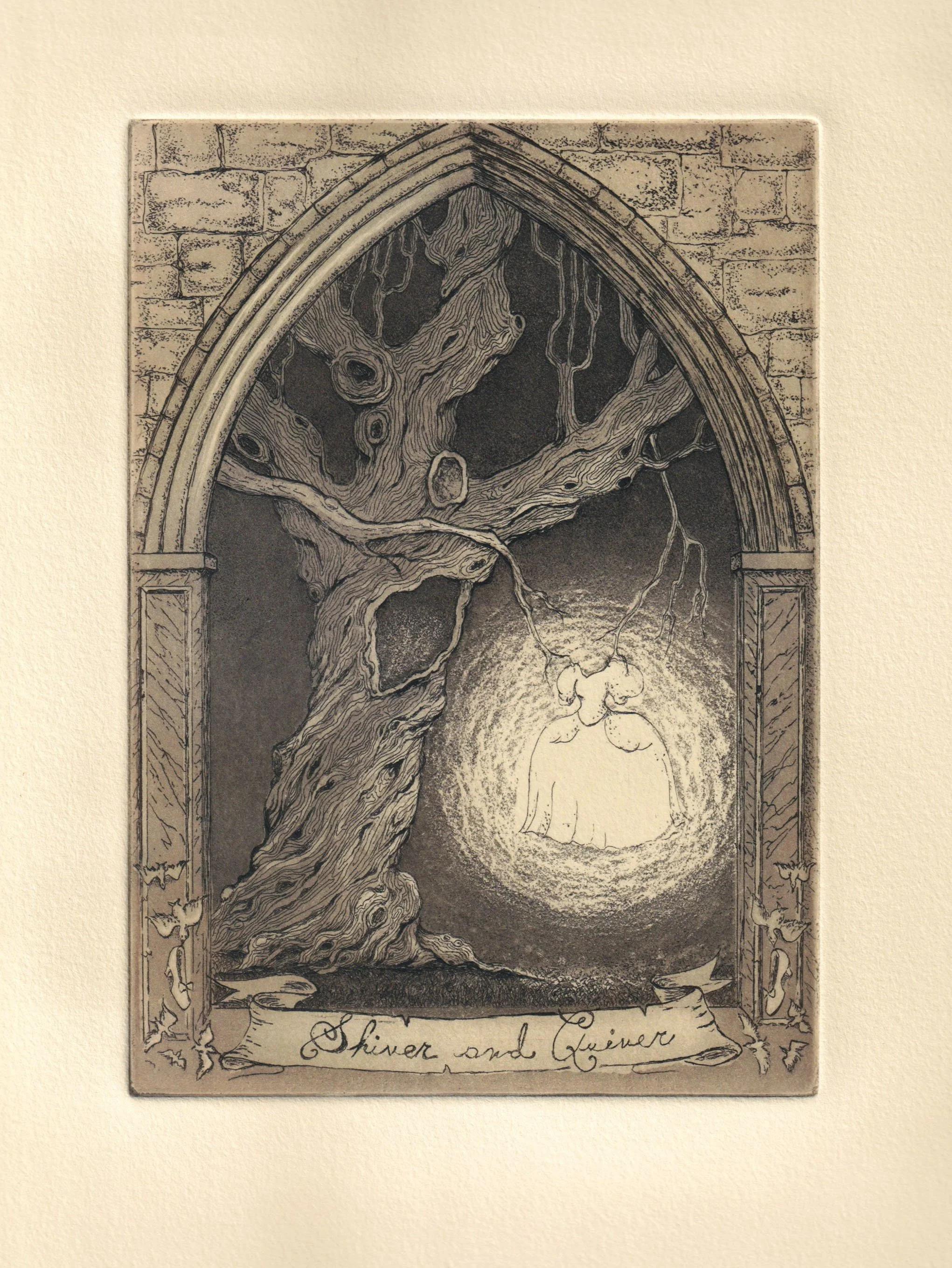 "Shiver and Quiver" 5x7"