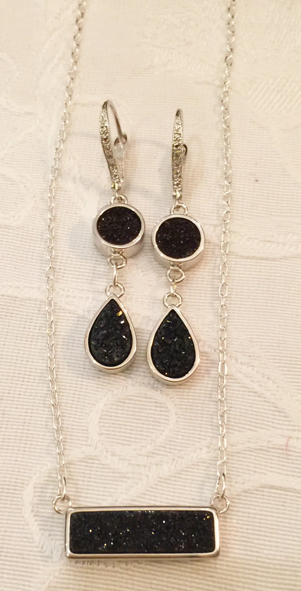 Stunning & Unique XL Labradorite Pendant