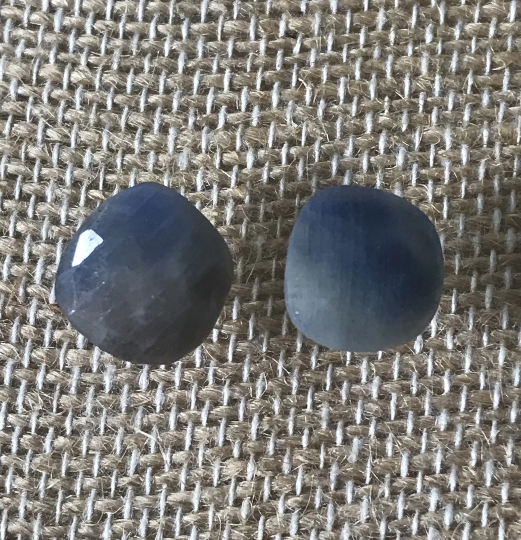 Sapphire studs