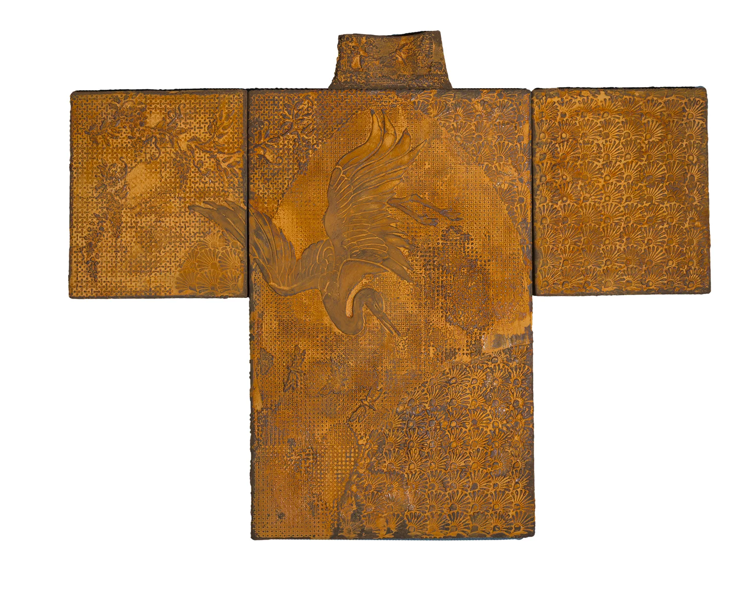 Rusty Crane Kimono