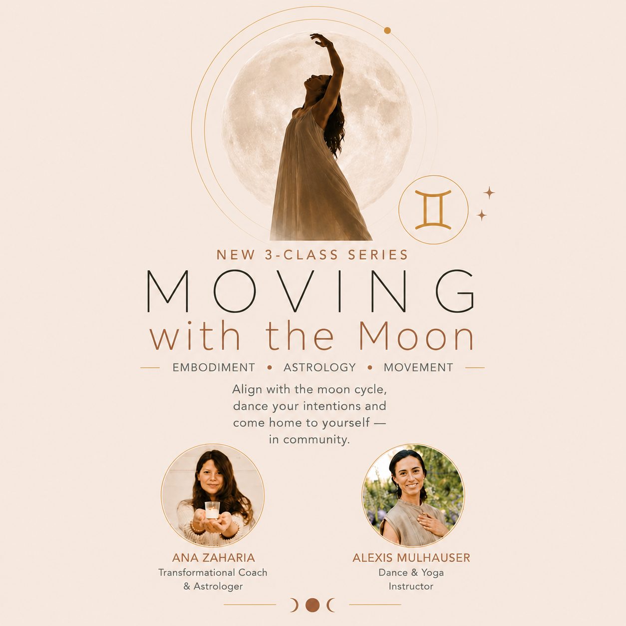 Moving with the Moon - Gemini New Moon Class