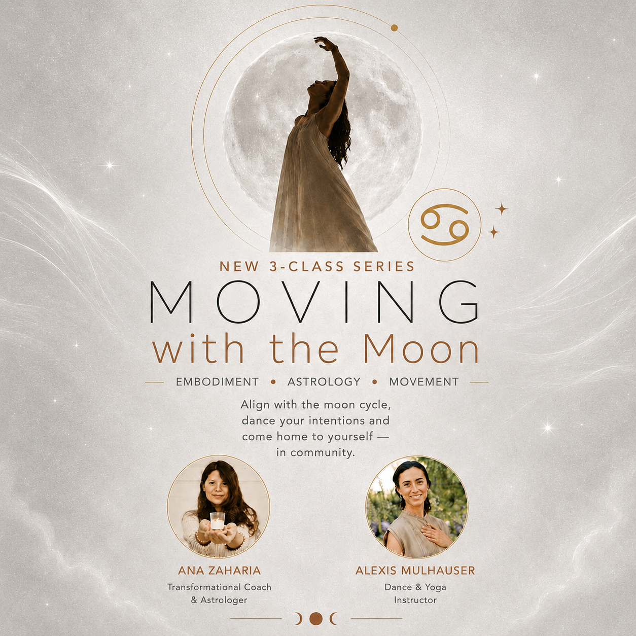 Moving with the Moon - Cancer New Moon Class
