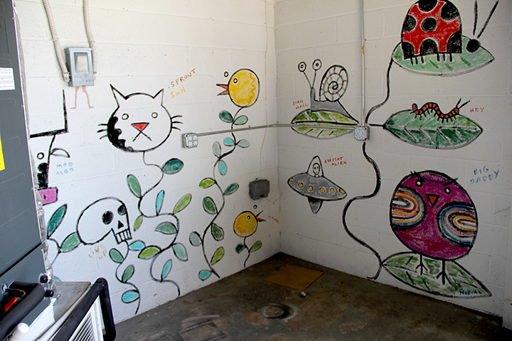 Keith Norval's sprout mural.