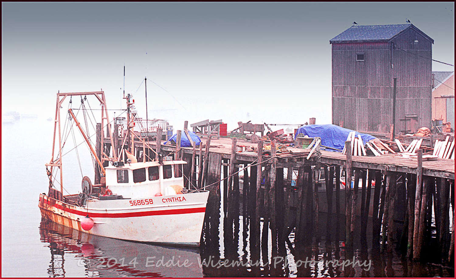 Fishing Boat at Pier-Nova Scotia
