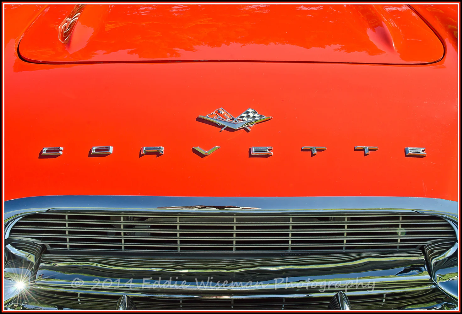 Classic Corvette-(front view)