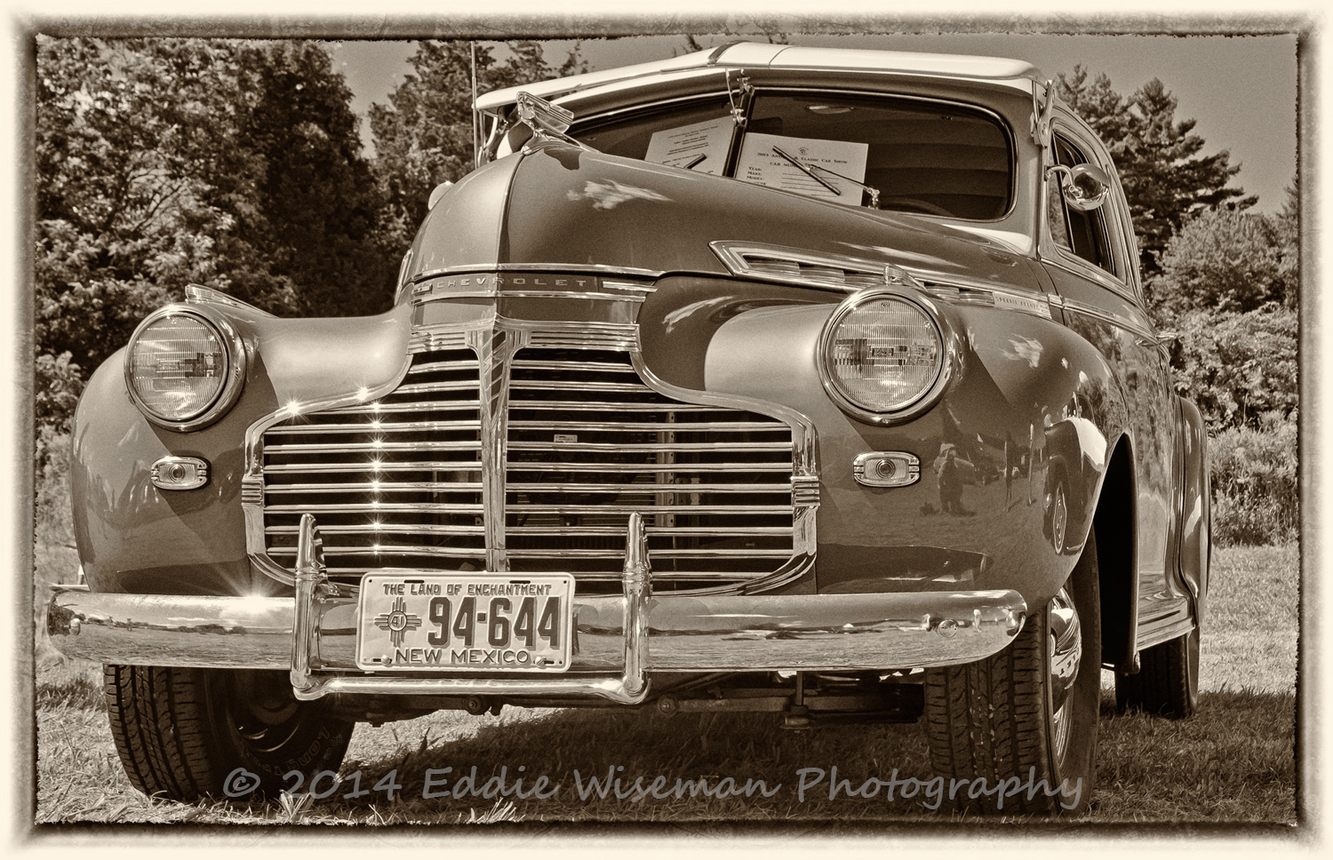 Chevrolet from the Late 40's-(monochrome)