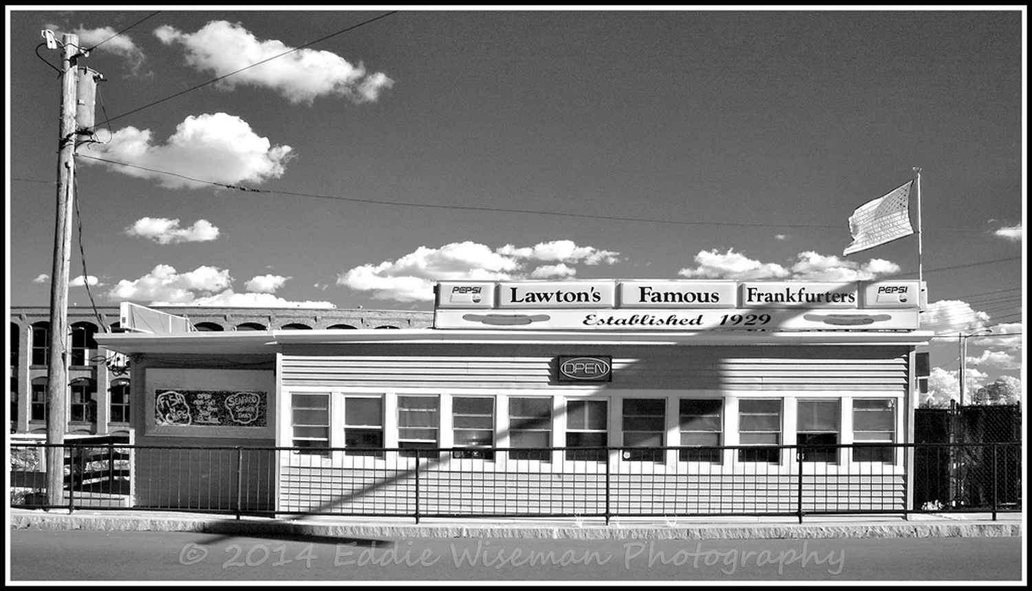 LAWTON'S FAMOUS FRANKFURTERS (infrared) Lawrence, MA Circa 2006
