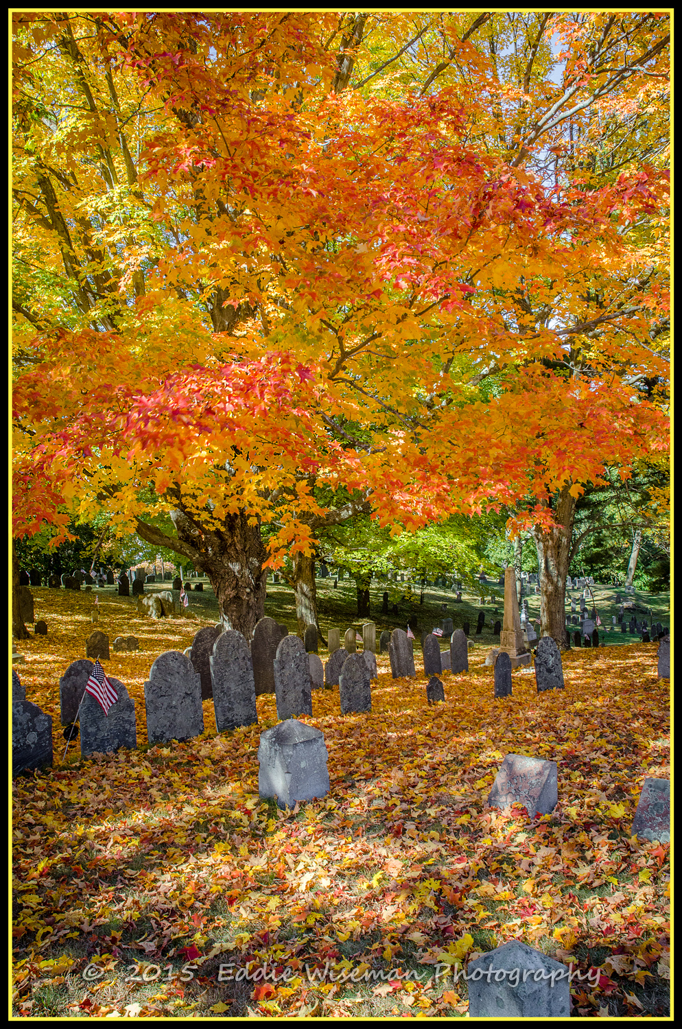 SOUTH CHURCH ANDOVER Cemetery, Andover MA 2015