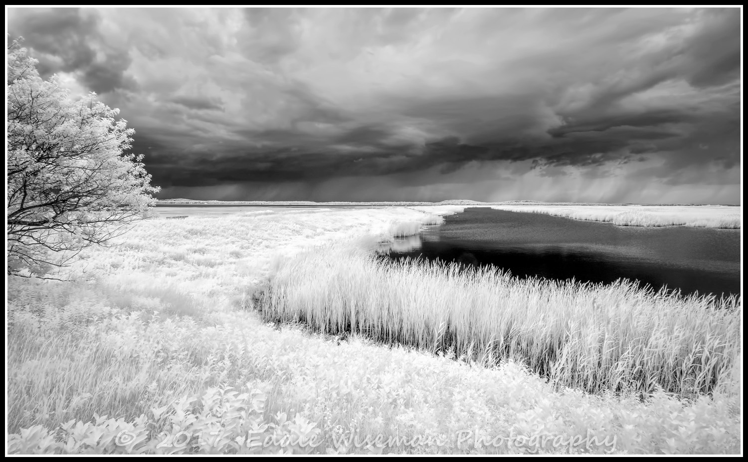 STORM BREWING OVER HELLCAT, 2017 Plum Island MA