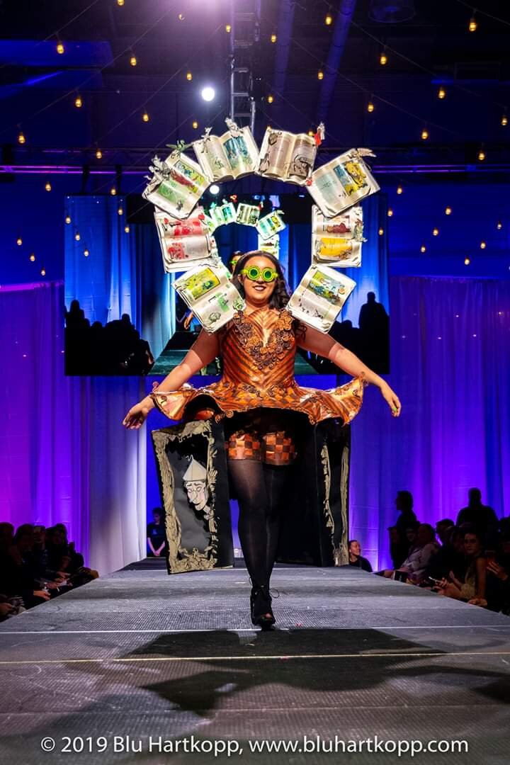 Read and Take Flight Paper Fashion Show 2019