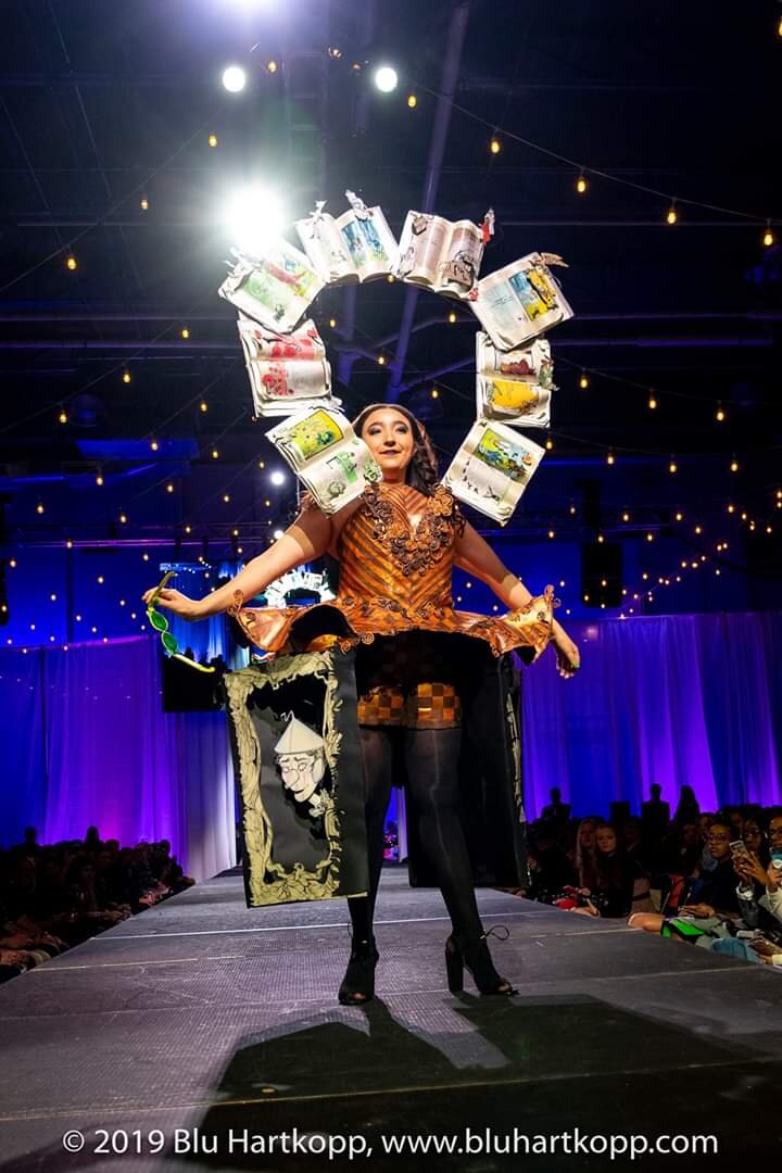 Read and Take Flight Paper Fashion Show 2019
