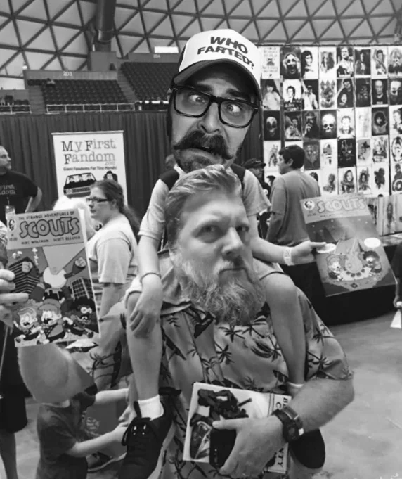 Today daddy bought me some comics and stuff or whatever!