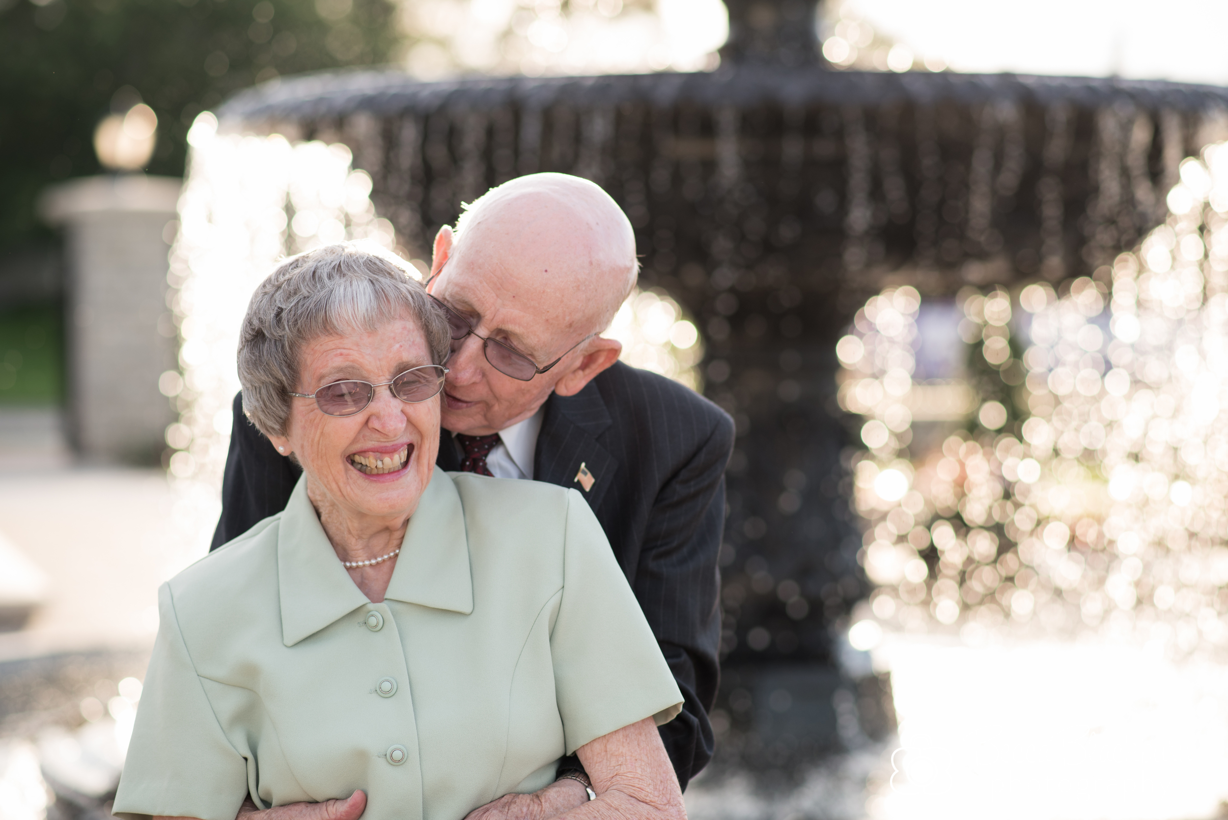 "I admire their dedication and support of each other. Grandfather is always asking Grandmother if he can help with anything and vice versa. They also have good communication and are still playful and have fun together!" -Abby