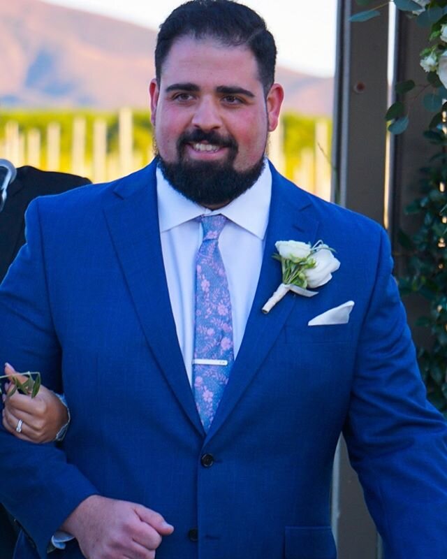 This past weekend my amazing, handsome husband got his doctorate, and I am beyond proud of him! He works so hard at being the best husband, dog dad and soon to be girl dad, son, brother, musician, and best friend that he can be 24/7. It&rsquo;s mind 
