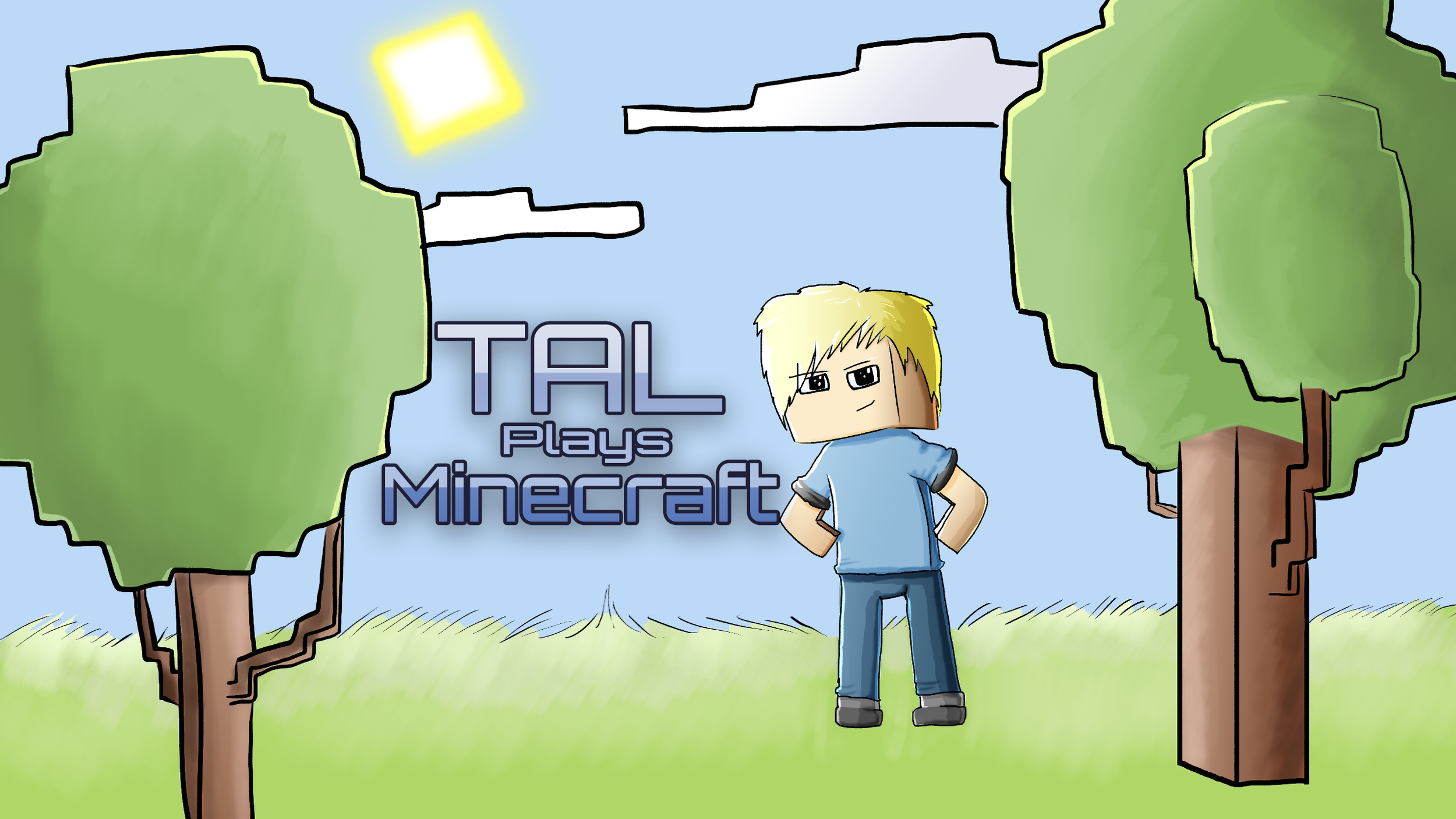TalPlaysMinecraft Banner art