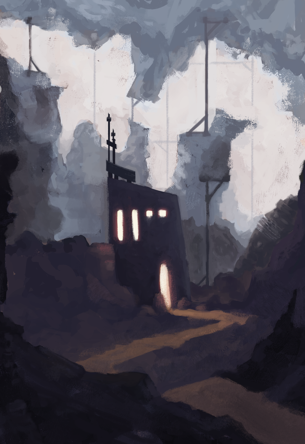 some sort of cave house thing