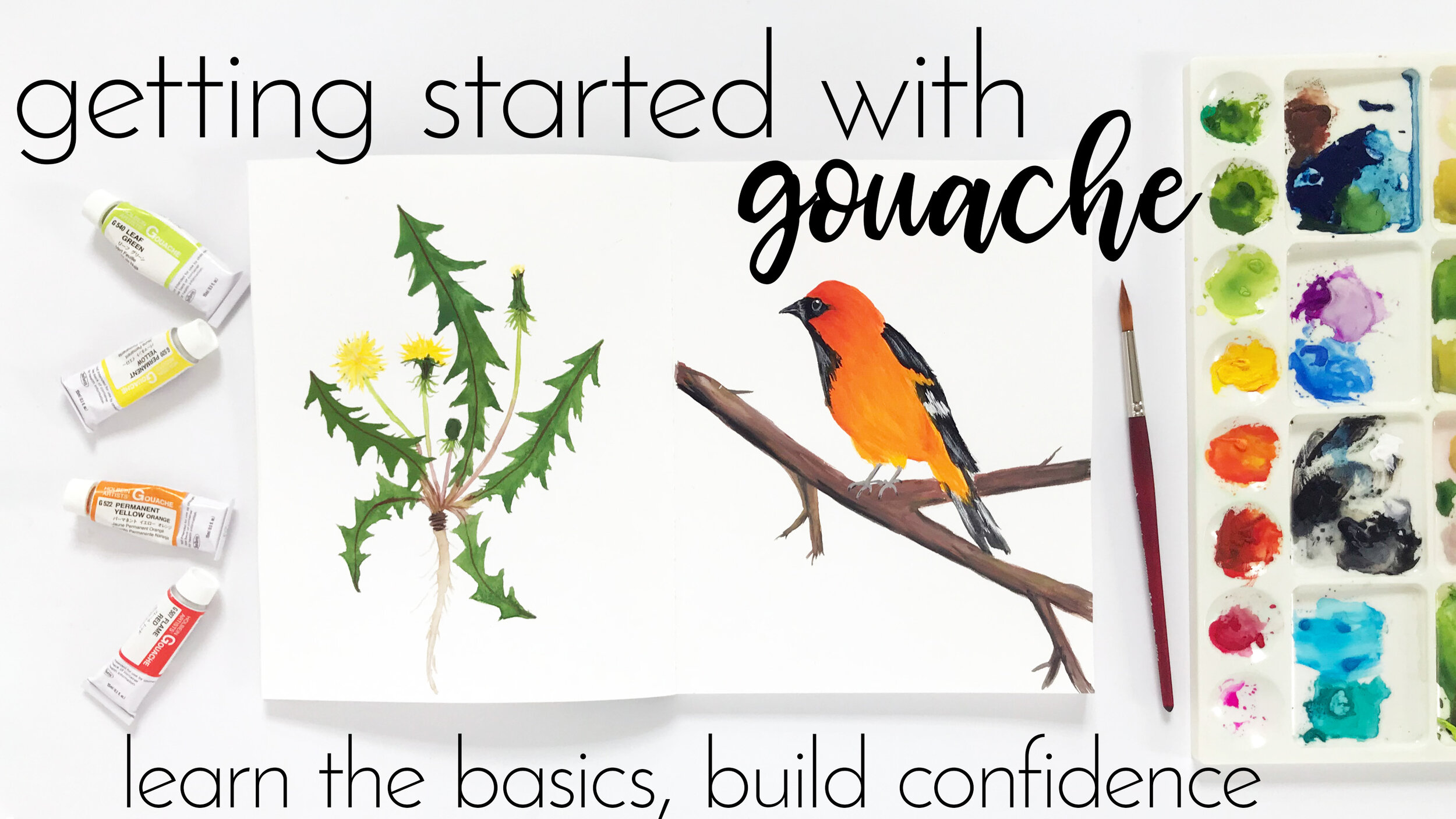 Getting Started with Gouache: Learn the Basics, Build Confidence a Class with Anne Butera on Skillshare