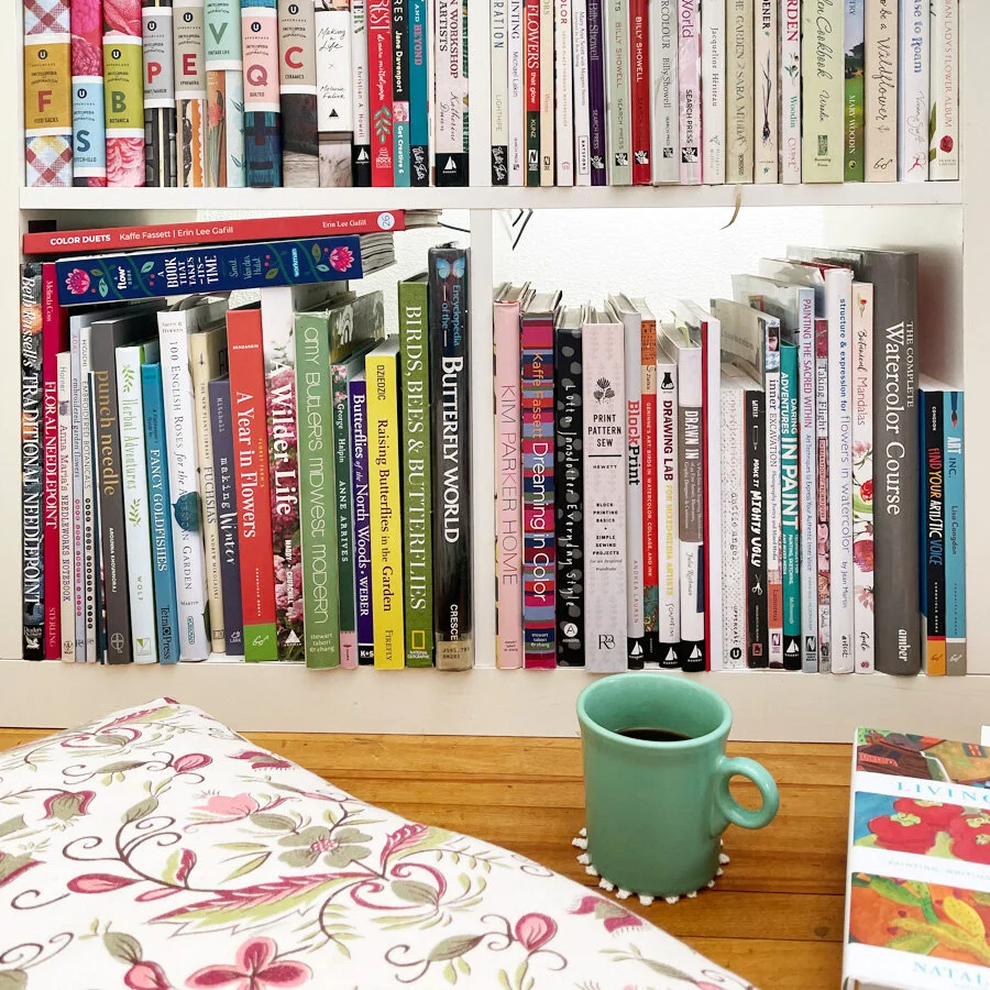 Pursuing Curiosity: Using Art Books for Inspiration and Self-Care
