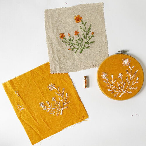 Botanical Embroidery Design: an Exciting New Direction For My Art