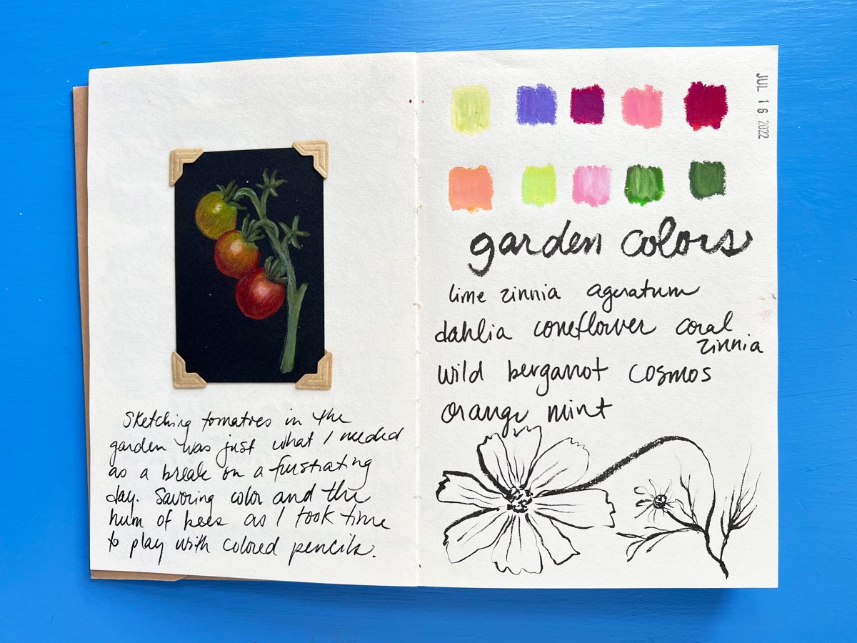 Why I Love Sketchbooks and How I Use Them in My Art Practice — My Giant  Strawberry: Creative Joy, Watercolor Art and Garden Magic