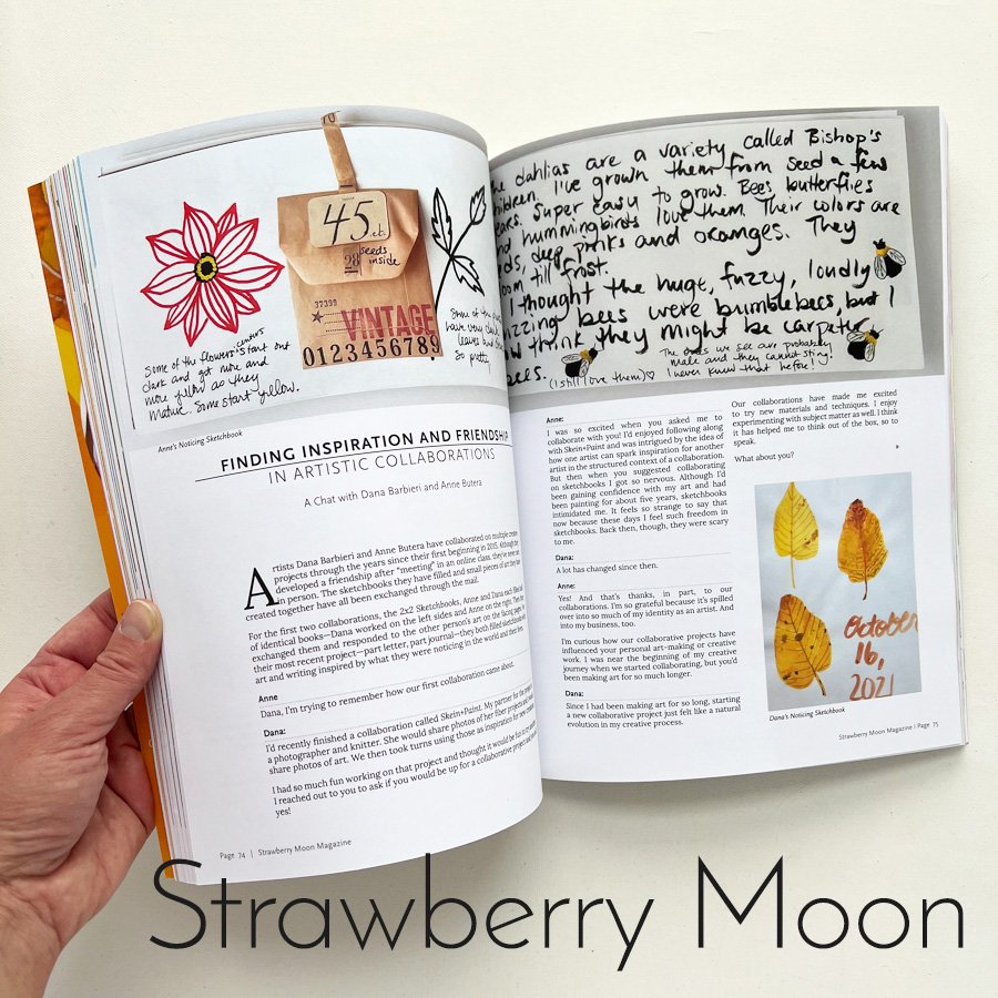 Anne Butera in Strawberry Moon Magazine