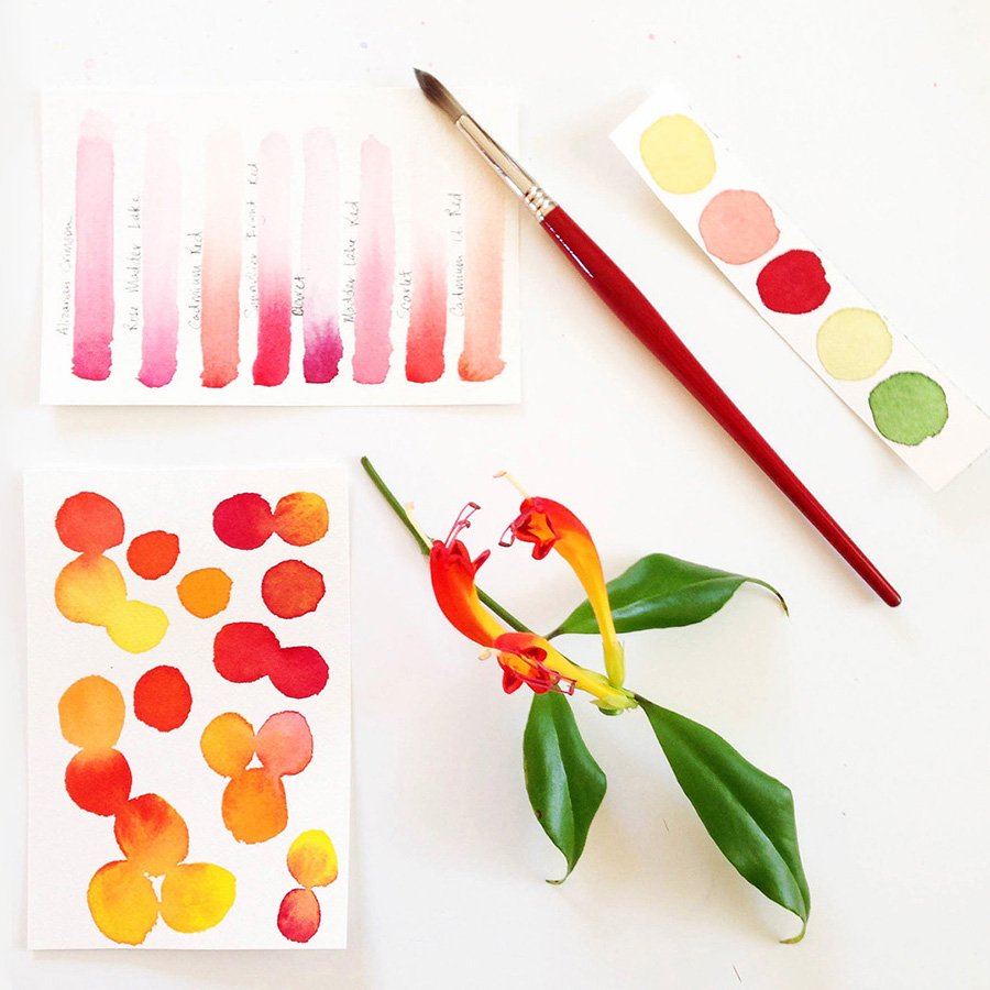 Learn to Fearlessly Mix and Use Color for Watercolor Painting