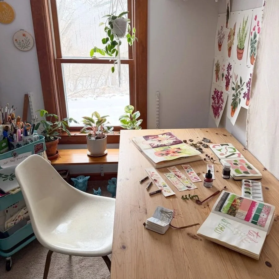 Late Winter Nurturing of My Creative Self