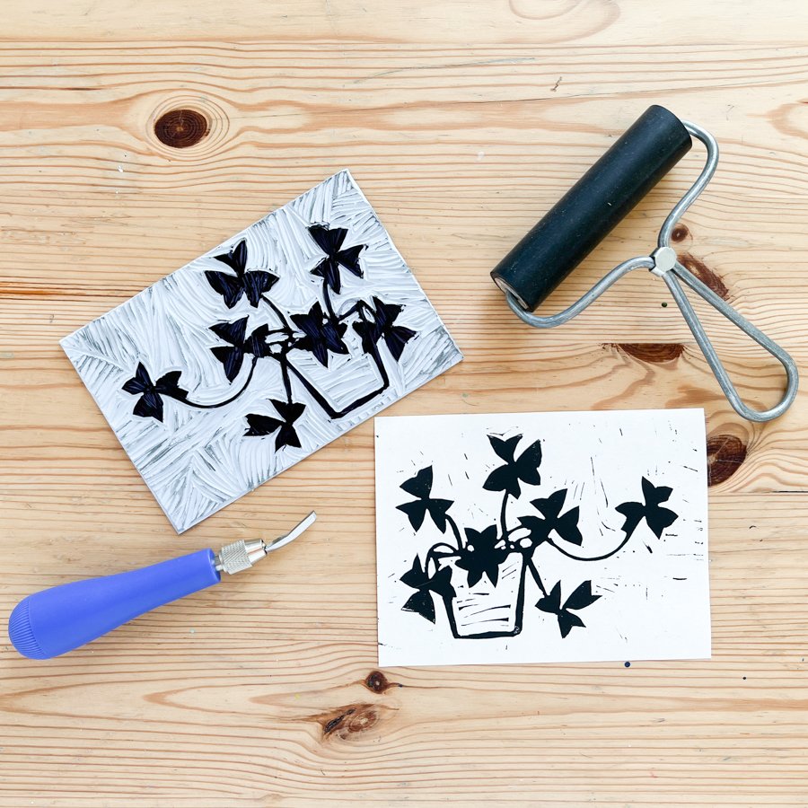 Learn to Block Print: Create Your Design, Carve Your Block, Make Your Print
