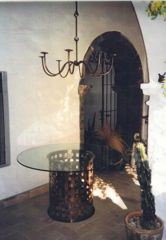 Leflar Copper Dining Table - round.jpg
